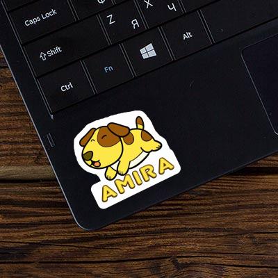 Sticker Amira Dog Laptop Image