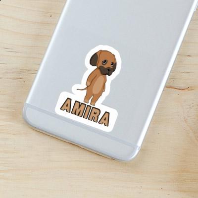 Amira Sticker German Mastiff Laptop Image