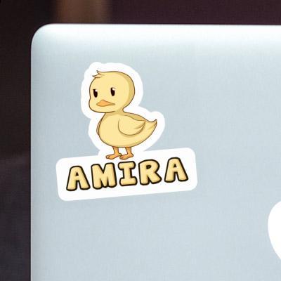 Sticker Duck Amira Laptop Image