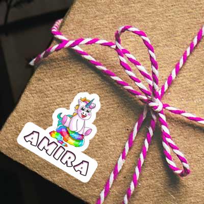 Baby Unicorn Sticker Amira Gift package Image