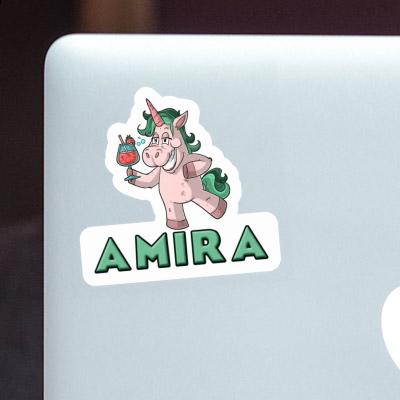 Sticker Amira Party-Einhorn Image