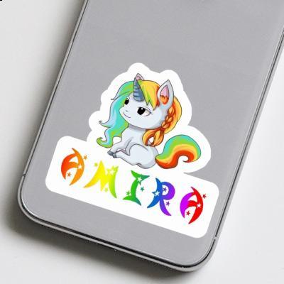 Amira Sticker Einhorn Laptop Image