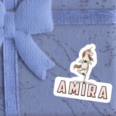 Sticker Yoga-Einhorn Amira Gift package Image