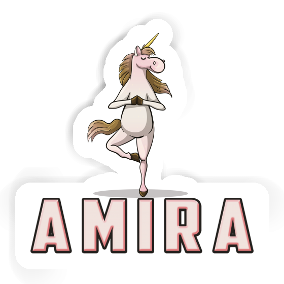 Amira Sticker Unicorn Notebook Image