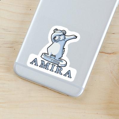 Amira Sticker Polar Bear Notebook Image