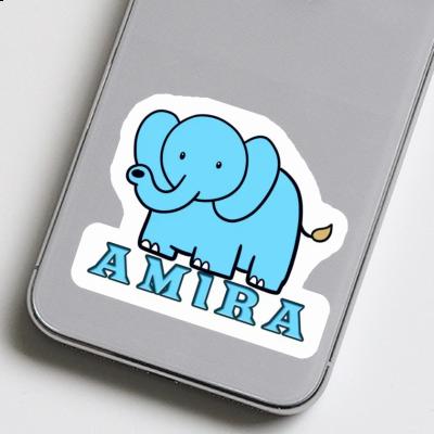 Elephant Sticker Amira Notebook Image