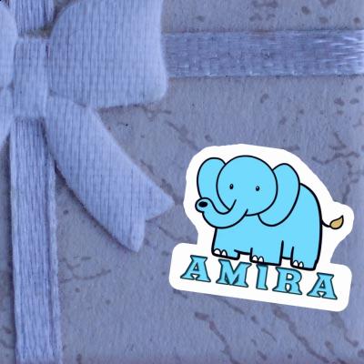 Elephant Sticker Amira Gift package Image