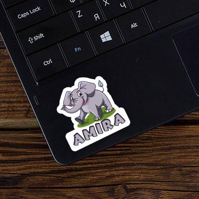 Amira Sticker Elefant Notebook Image