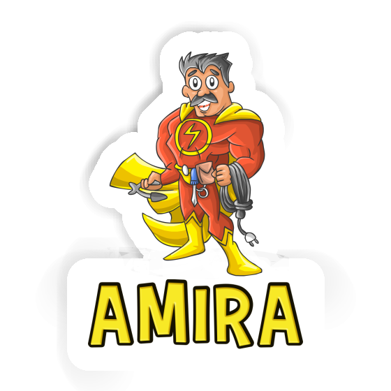 Sticker Electrician Amira Image