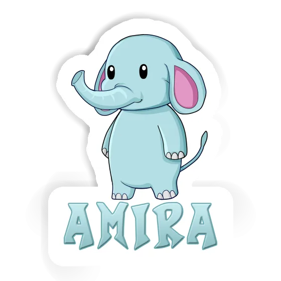 Elephant Sticker Amira Image