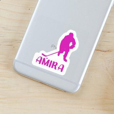 Hockey Player Sticker Amira Gift package Image