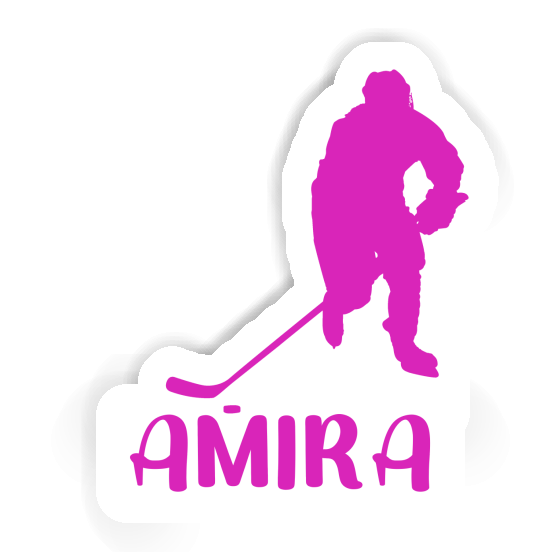 Hockey Player Sticker Amira Image