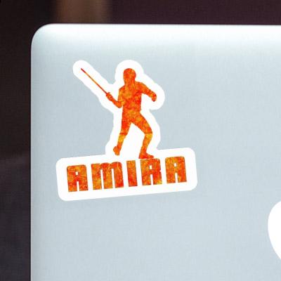 Sticker Fechter Amira Laptop Image