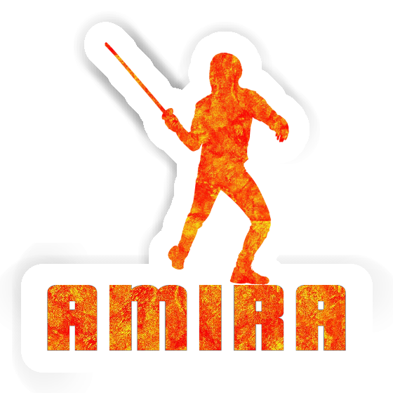 Fencer Sticker Amira Laptop Image