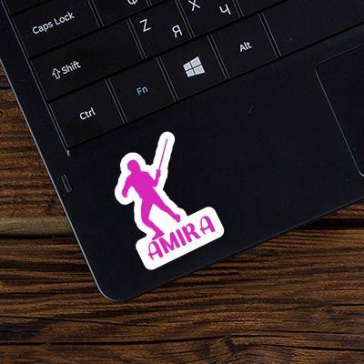 Sticker Amira Fencer Notebook Image