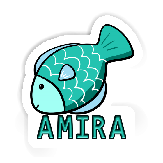 Sticker Fish Amira Laptop Image