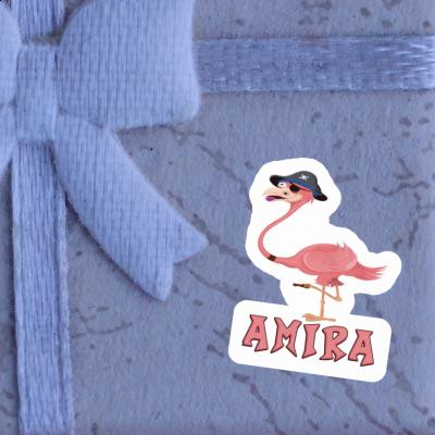 Amira Aufkleber Flamingo Gift package Image