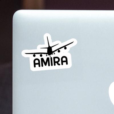 Sticker Amira Flugzeug Image