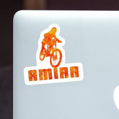 Sticker Amira Freeride Biker Notebook Image