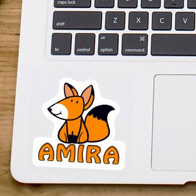 Fox Sticker Amira Laptop Image