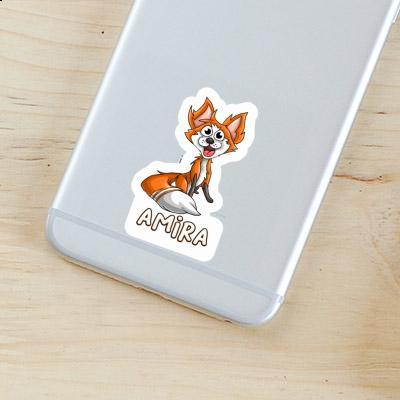 Sticker Amira Fox Laptop Image