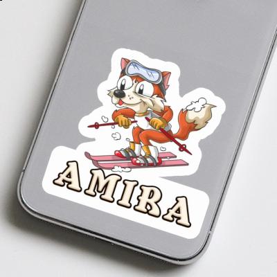 Autocollant Amira Skieur Gift package Image