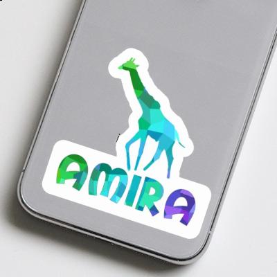 Giraffe Sticker Amira Notebook Image