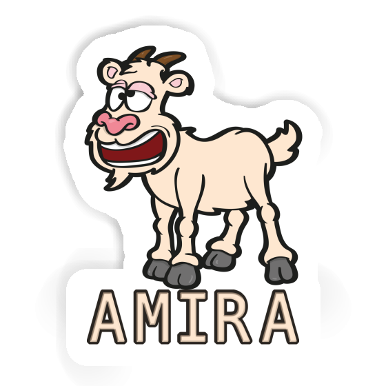 Goat Sticker Amira Laptop Image