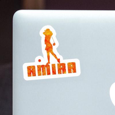 Sticker Amira Golfer Image