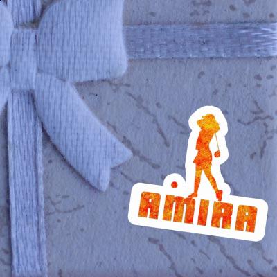 Sticker Amira Golfer Gift package Image