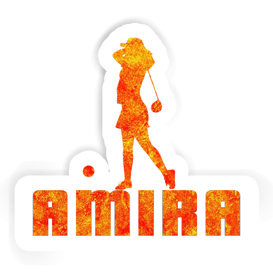 Sticker Amira Golfer Gift package Image