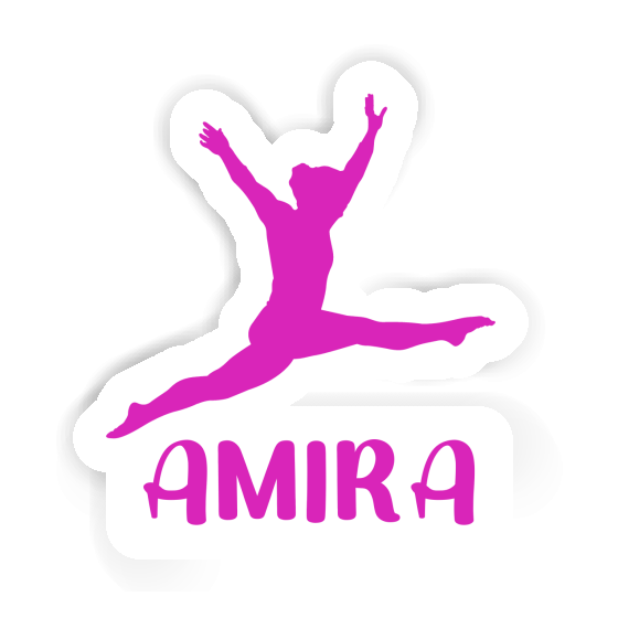 Sticker Amira Gymnast Laptop Image