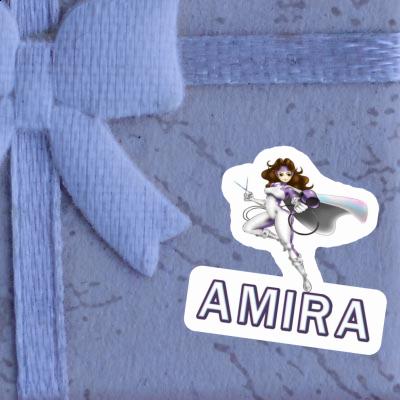 Amira Sticker Hairdresser Notebook Image