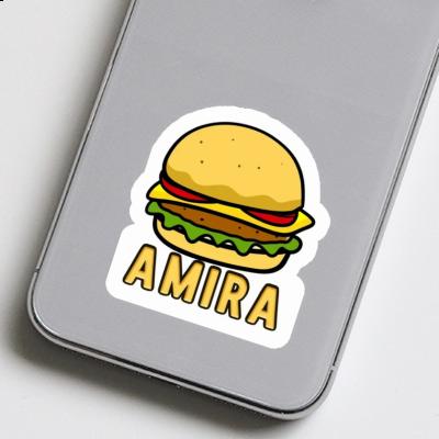 Sticker Beefburger Amira Laptop Image