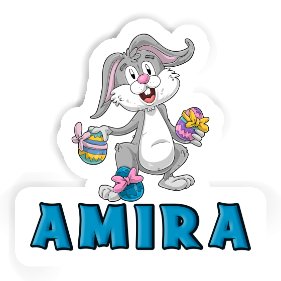 Sticker Easter Bunny Amira Laptop Image