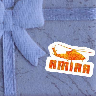 Sticker Helicopter Amira Laptop Image