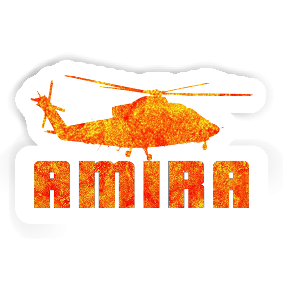 Sticker Helicopter Amira Gift package Image