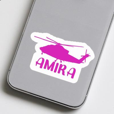 Autocollant Amira Hélicoptère Laptop Image