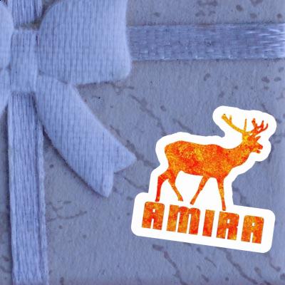 Autocollant Cerf Amira Image