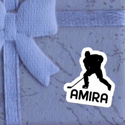 Autocollant Joueur de hockey Amira Gift package Image