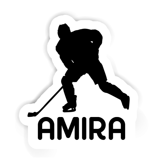 Autocollant Joueur de hockey Amira Gift package Image