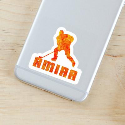 Sticker Amira Hockey Player Gift package Image