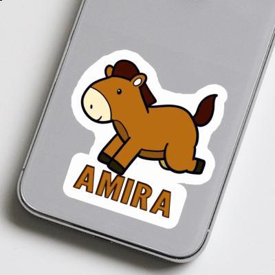 Sticker Amira Horse Image