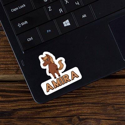 Amira Sticker Horse Notebook Image