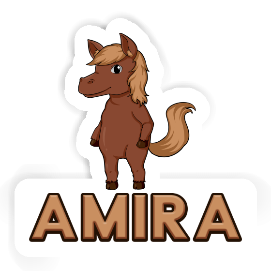 Amira Sticker Horse Laptop Image