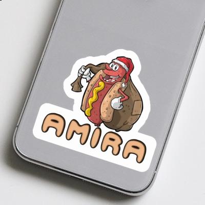 Hot Dog Sticker Amira Image