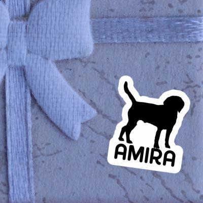 Sticker Amira Hound Notebook Image