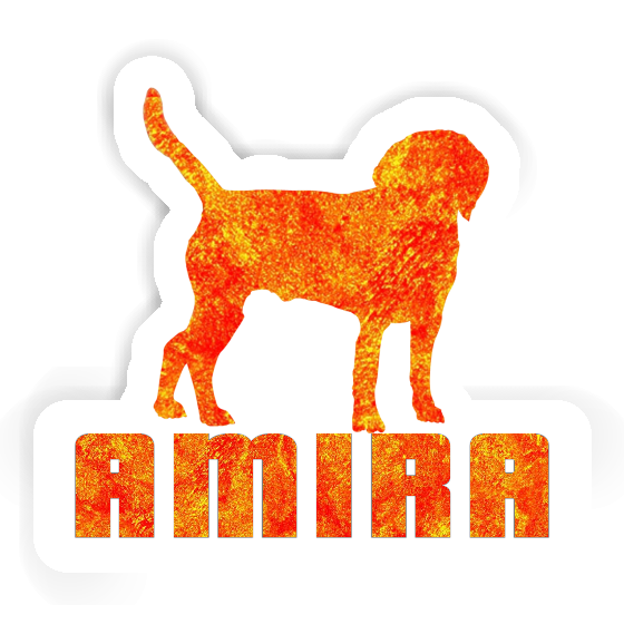 Amira Sticker Dog Laptop Image