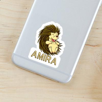 Sticker Amira Hedgehog Laptop Image