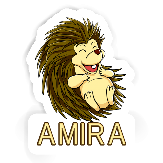 Sticker Amira Hedgehog Notebook Image